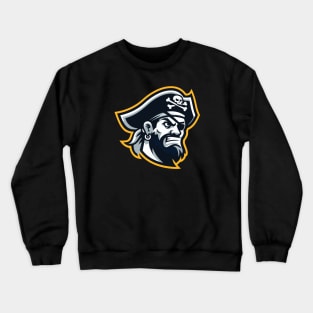 Pirate Mascot Baseball Fan T-Shirt! Crewneck Sweatshirt